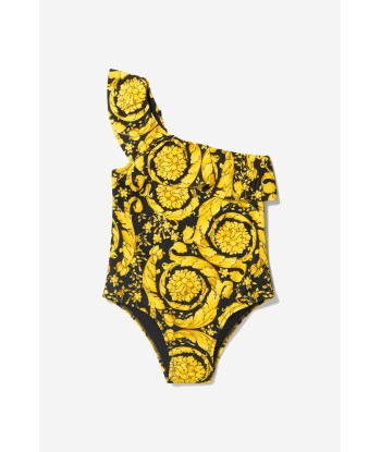 Versace Girls Baroque Print Swimsuit de l' environnement