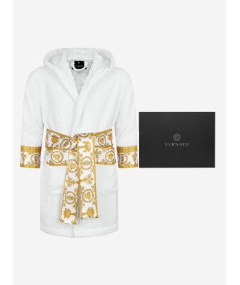 Versace Kids Baroque Bathrobe votre