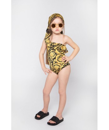 Versace Girls Baroque Print Swimsuit de l' environnement