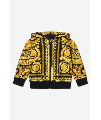 Versace Baby Barocco Zip Up Hoodie basket pas cher