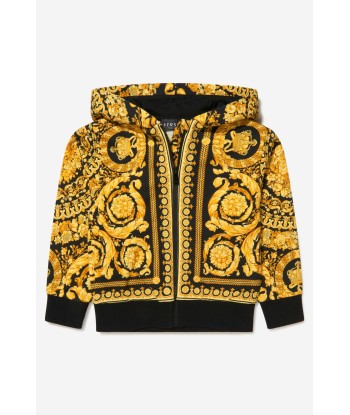 Versace Kids Barocco Zip Up Hoodie Economisez 