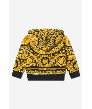 Versace Baby Barocco Zip Up Hoodie basket pas cher