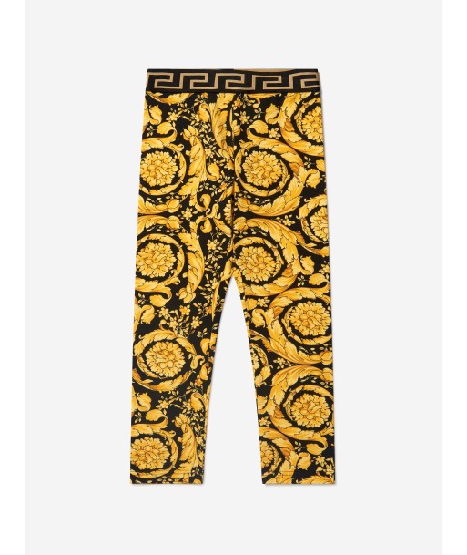 Versace Girls Baroque Print Leggings commande en ligne