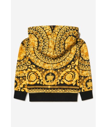 Versace Kids Barocco Zip Up Hoodie Economisez 