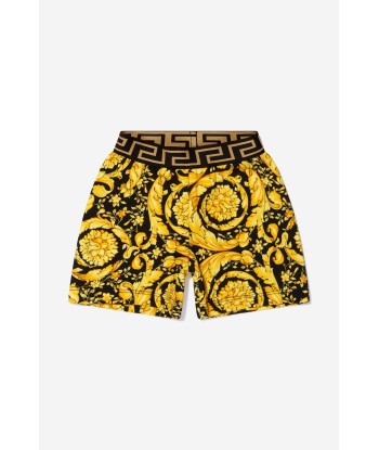 Versace Baby Boys Barocco Shorts in Black acheter en ligne