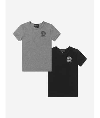 Versace Boys 2 Pack T-Shirt Set paiement sécurisé