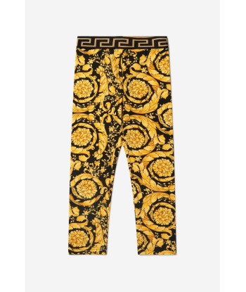 Versace Girls Baroque Print Leggings commande en ligne