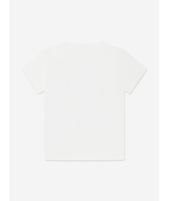 Versace Girls Medusa Logo T-Shirt in White 2024