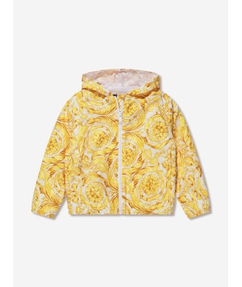 Versace Baby Barocco Windbreaker in Gold Amélioration de cerveau avec