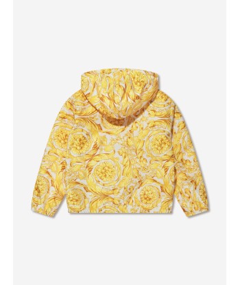 Versace Baby Barocco Windbreaker in Gold Amélioration de cerveau avec