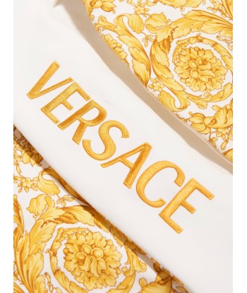 Versace Baby Barocco Print Nest in Gold Dans la société mordern