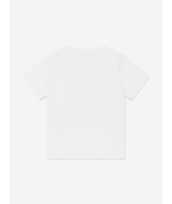 Versace Baby Medusa Logo T-Shirt in White sélection de produits