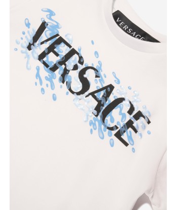 Versace Baby Boys Logo T-Shirt in White Comment ça marche