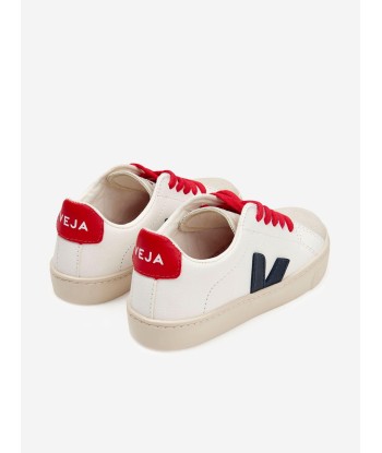 Veja Kids Leather Lace Up Trainers Voir les baskets