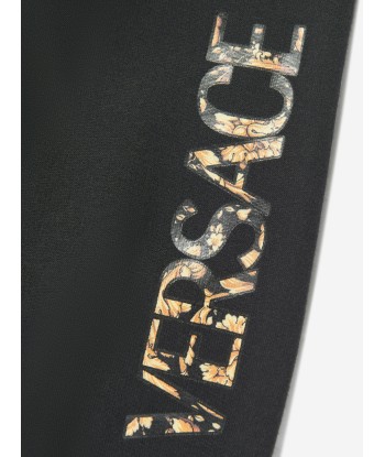 Versace Baby Boys Logo Joggers in Black les muscles