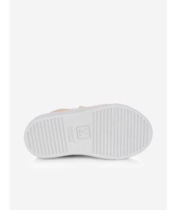 Veja Girls Leather Velcro Strap Trainers du meilleur 