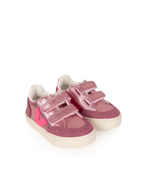 Veja Girls Chromefree Leather V-12 Trainers Venez acheter