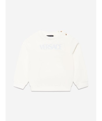 Versace Baby Boys Tracksuit in White Fin de série