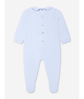 Versace Baby Boys Babygrow Gift Set (2 Piece) in Blue Faites des économies