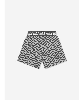 Versace Baby Boys La Greca Shorts in Grey hantent personnes