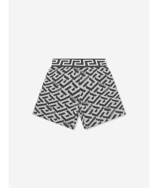 Versace Baby Boys La Greca Shorts in Grey hantent personnes