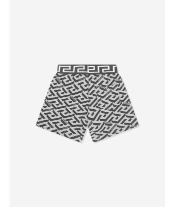 Versace Baby Boys La Greca Shorts in Grey hantent personnes