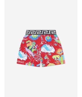 Versace Baby Boys Summer Print Shorts in Red plus qu'un jeu 