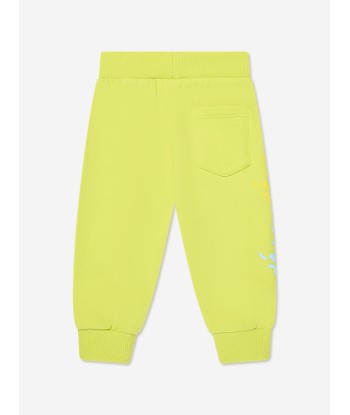 Versace Baby Boys Logo Joggers in Lime sur le site 