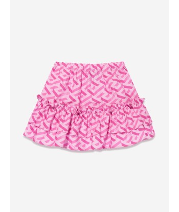 Versace Baby Girls La Greca Skirt in Pink vente chaude votre 