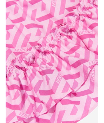 Versace Baby Girls La Greca Skirt in Pink vente chaude votre 