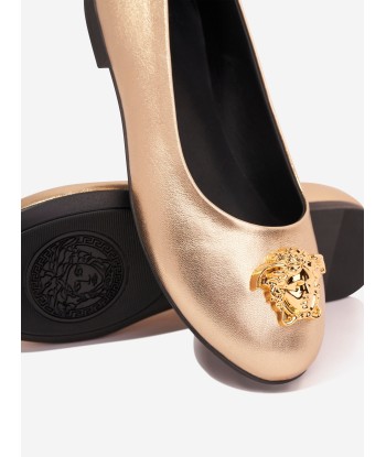 Versace Girls Medusa Pumps in Gold Les magasins à Paris et en Île-de-France