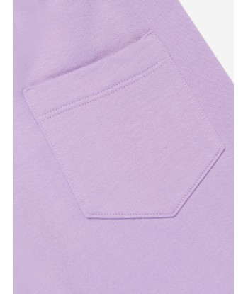 Versace Girls Safety Pin Logo Joggers in Lilac en ligne des produits 