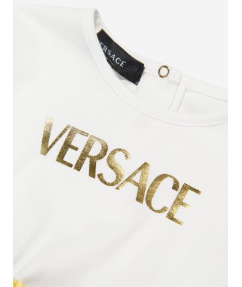 Versace Baby Girls Dress And Knickers Set in Gold Comparez plus de prix