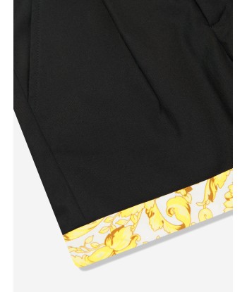 Versace Baby Boys Borroco Trim Shorts in Black les ctes