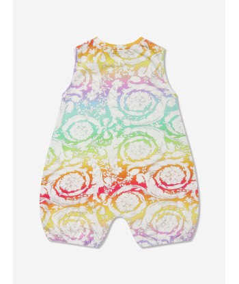 Versace Baby Girls Romper And Hat Set in Multicolour 2 - 3 jours ouvrés.