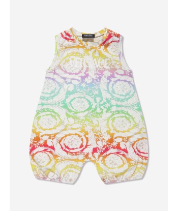 Versace Baby Girls Romper And Hat Set in Multicolour 2 - 3 jours ouvrés.