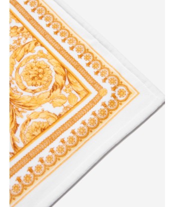 Versace Girls Barocco Print Towel in Gold s'inspire de l'anatomie humaine