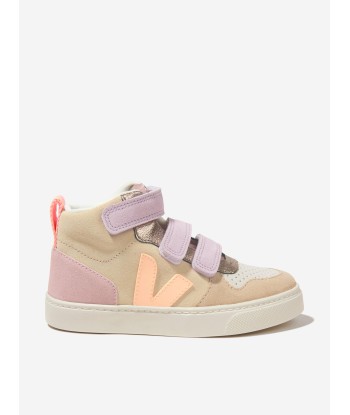 Veja Girls Suede V-10 Mid Trainers Paris Déstockage Promo