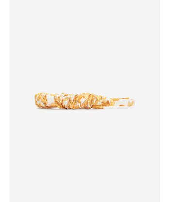 Versace Girls Barocco Print Headband in Gold plus qu'un jeu 