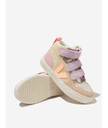 Veja Girls Suede V-10 Mid Trainers Paris Déstockage Promo