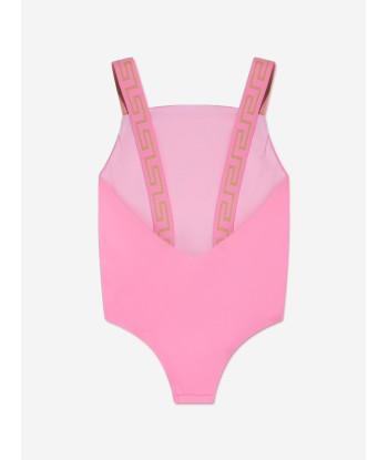 Versace Girls Medusa Logo Swimming Costume in Pink de France