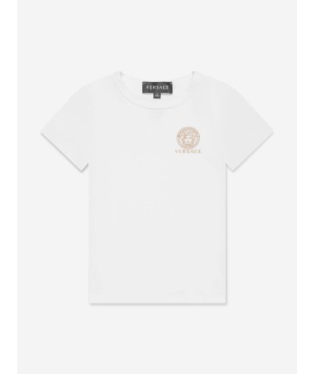 Versace Boys Logo T-Shirt Set (2 Pack) in Blue 50-70% off 