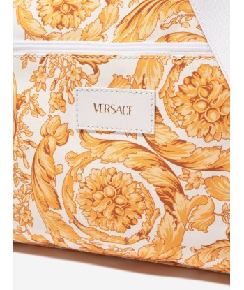 Versace Baby Barocco Print Changing Bag in Gold chez Cornerstreet bien 