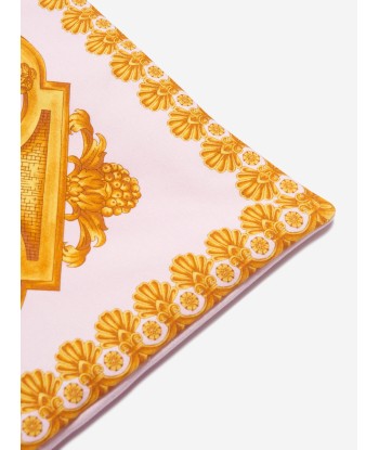 Versace Baby Girls Barocco Blanket in Pink commande en ligne