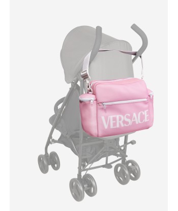 Versace Baby Girls Logo Changing Bag in Pink pas cher chine