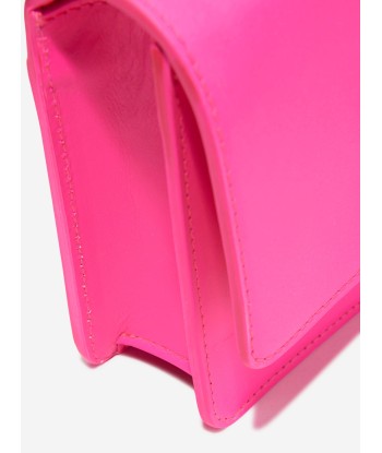 Versace Girls Leather Shoulder Bag in Pink commande en ligne