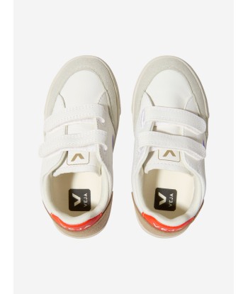 Veja Kids ChromeFree Leather V-12 Trainers in White 2023