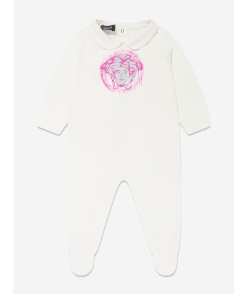 Versace Baby Girls Babygrow Gift Set (3 Piece) in White l'achat 