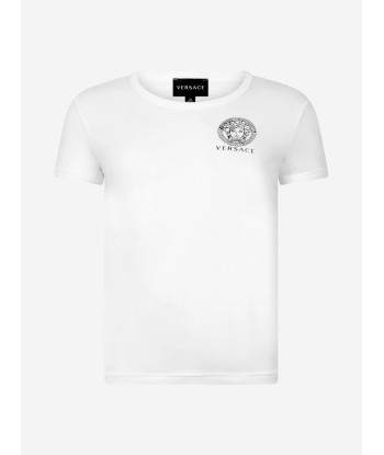 Versace Boys Cotton Jersey T-Shirt de France