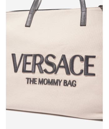 Versace Baby Logo Changing Bag in Beige paiement sécurisé